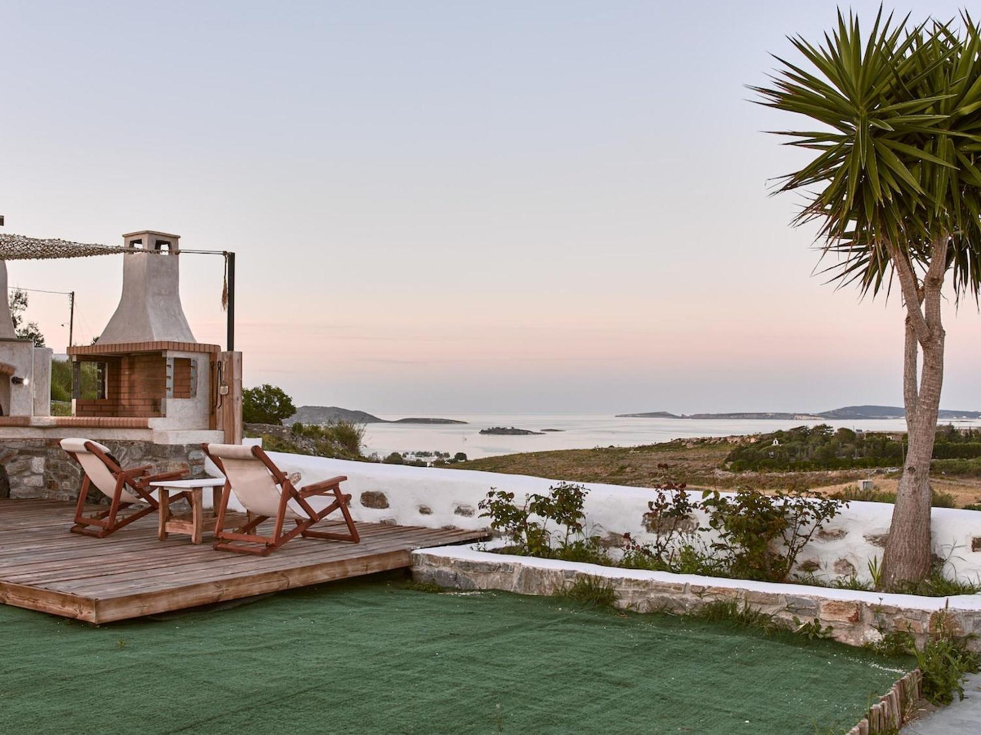 Maria Seaview Villa Near Naousa ภายนอก รูปภาพ